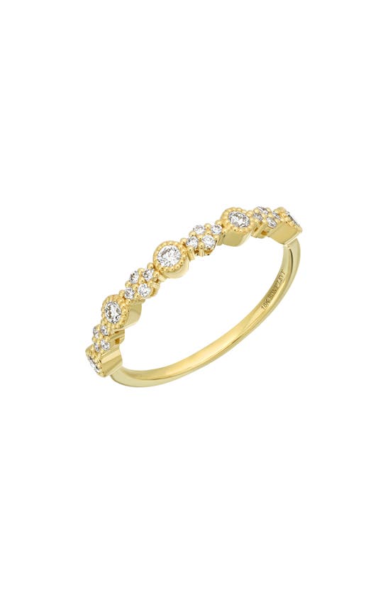 Bony Levy 18k Gold Getty Diamond Stackable Ring In 18k Yellow Gold