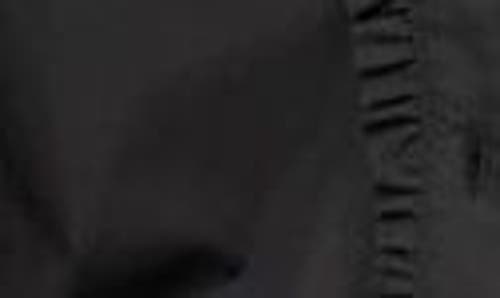 Equipment Aitana Ruffle Placket Button-up Shirt In True Black