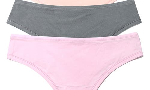 Hanky Panky Play Assorted 3-pack Thongs In Meadow/sweet Nothing/so Coal