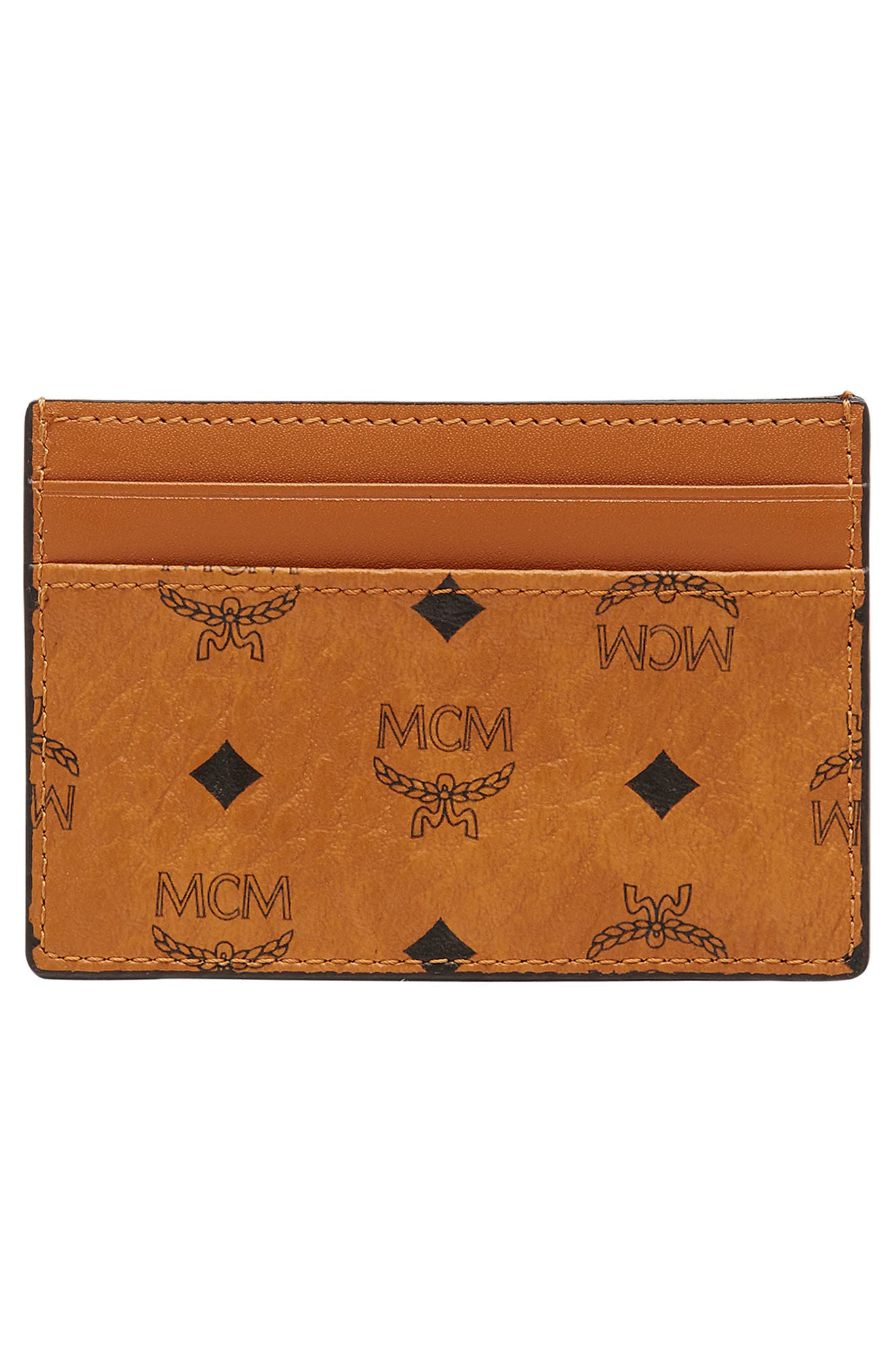 mcm wallet card holder