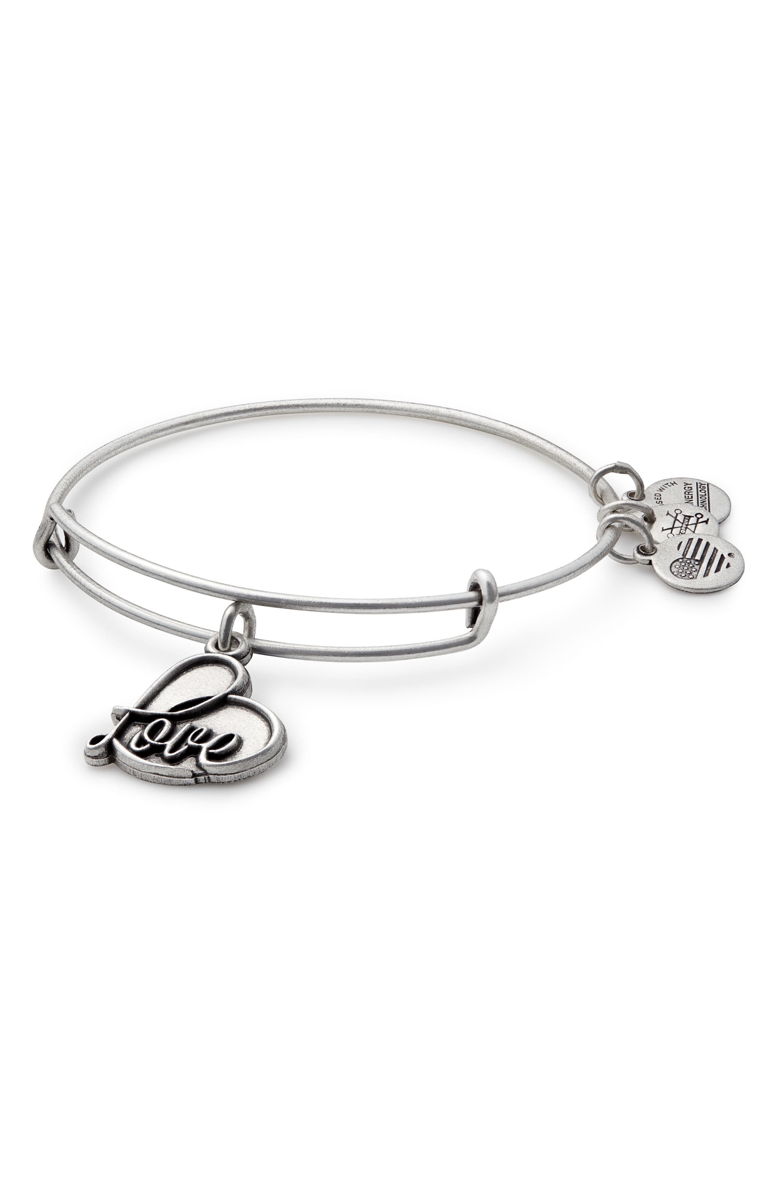 Alex and Ani Love Expandable Charm Bracelet Nordstrom