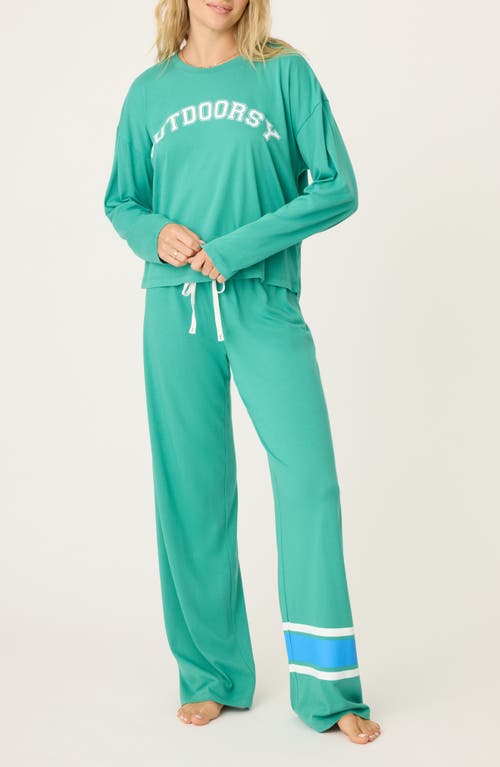 PJ SALVAGE PJ SALVAGE COTTON & MODAL PAJAMAS