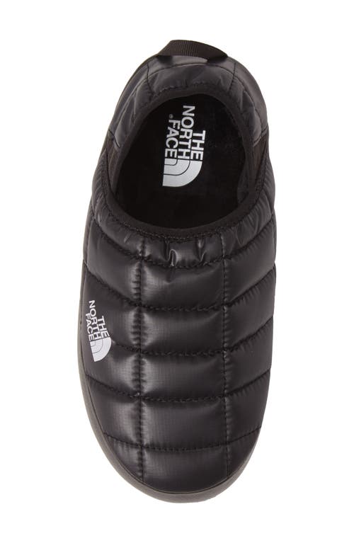 Shop The North Face Thermoball™ Water Repellent Traction V Mule In Black/black Fabric