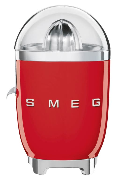 smeg 50s Retro Style Citrus Juicer in Red at Nordstrom