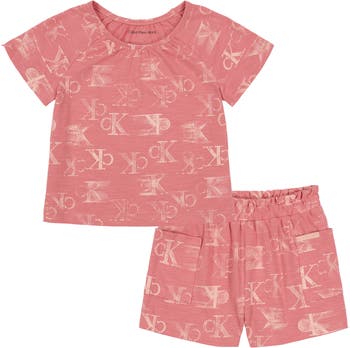 Calvin Klein Kids' Logo Print Matching Knit Set