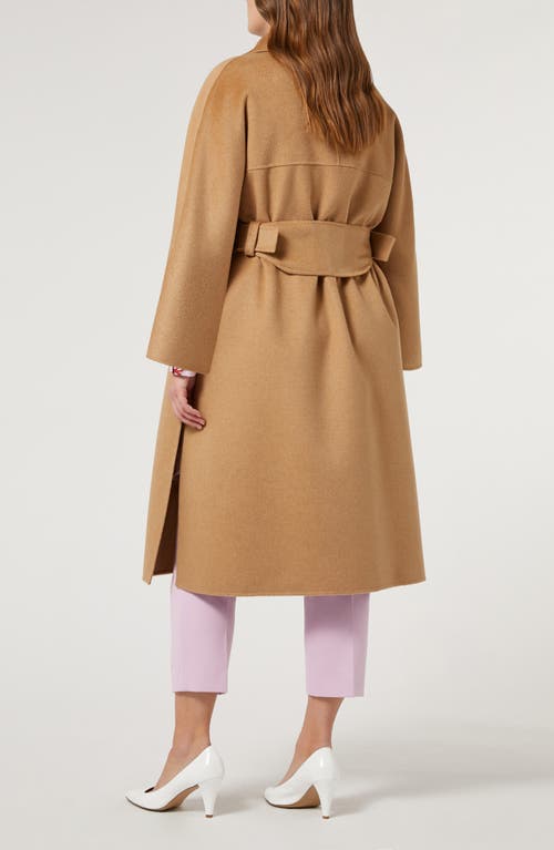 MARINA RINALDI MARINA RINALDI BRATTO DOUBLE FACED VIRGIN WOOL TRENCH COAT 