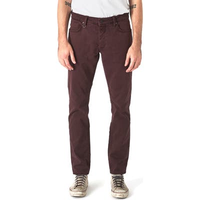 Neuw Lou Slim Fit Twill Jeans, Red