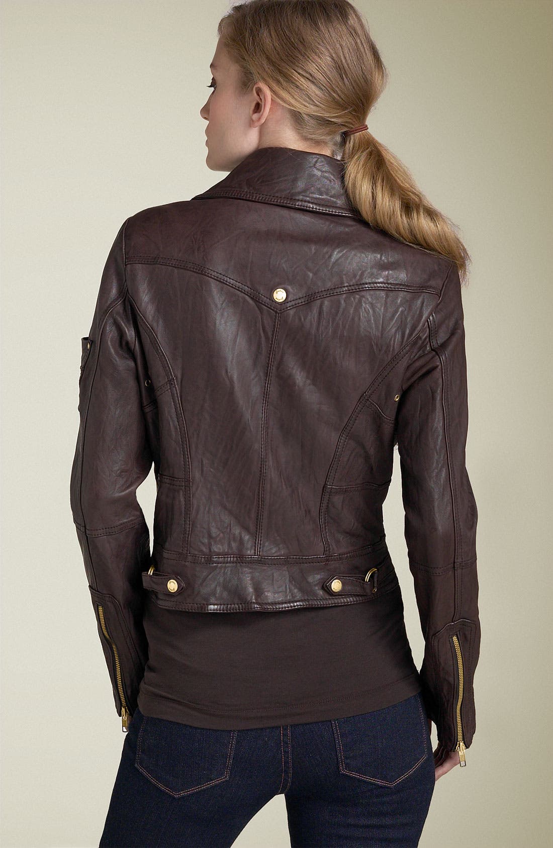 marciano jacket leather
