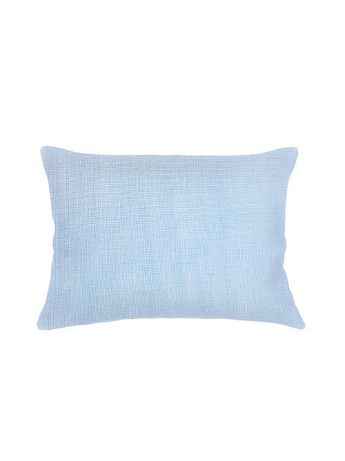 Anaya So Soft Linen Pillow Down Alternative Insert In Light Blue