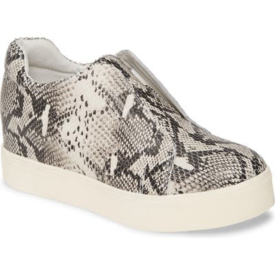 Jslides Starr Platform Slip-On Sneaker- Ivory