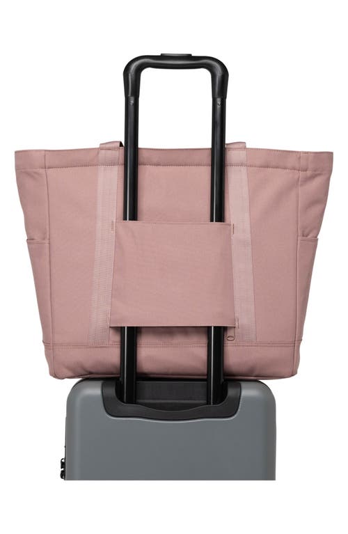 Shop Herschel Supply Co . Heritage Recycled Twill Tote In Ash Rose