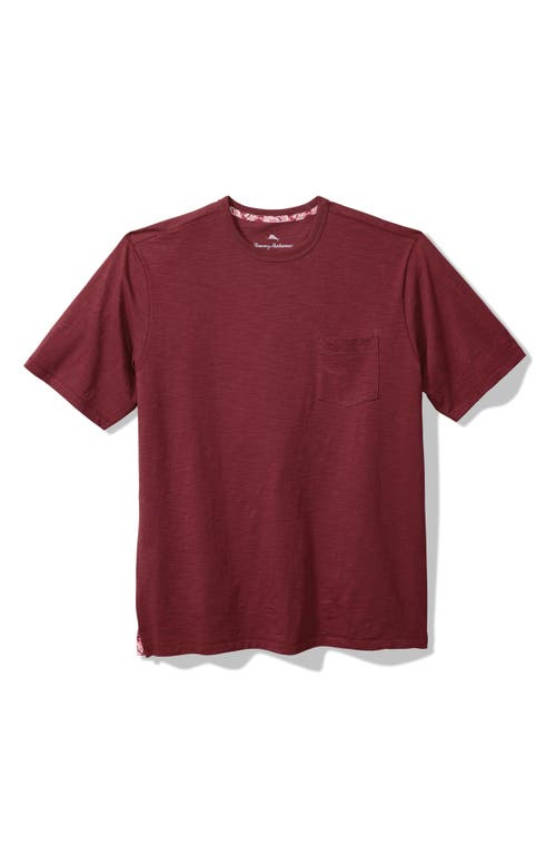 Shop Tommy Bahama Bali Beach T-shirt In Cherry Stone