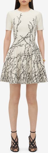 Alexander mcqueen jacquard dress hotsell