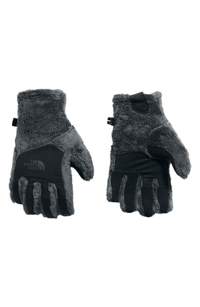 Click to view more detailed imagery on our partner's website The North Face Osito E-tip Gloves In Asphalt Grey