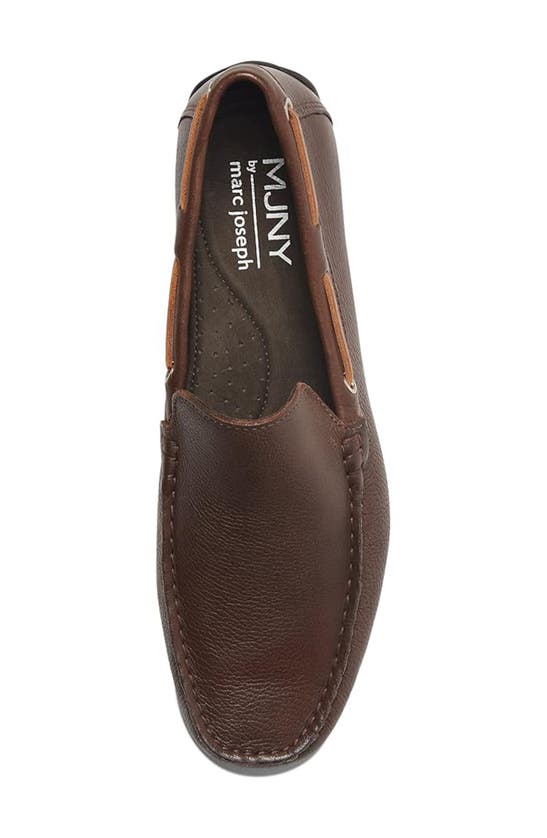 Shop Marc Joseph New York Wilmington Loafer In Brown Grainy