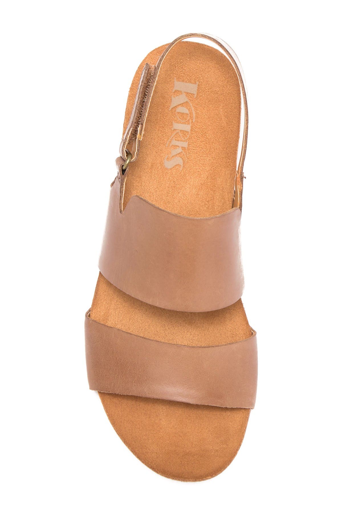 KORKS | Yanidel Leather Wedge Sandal 