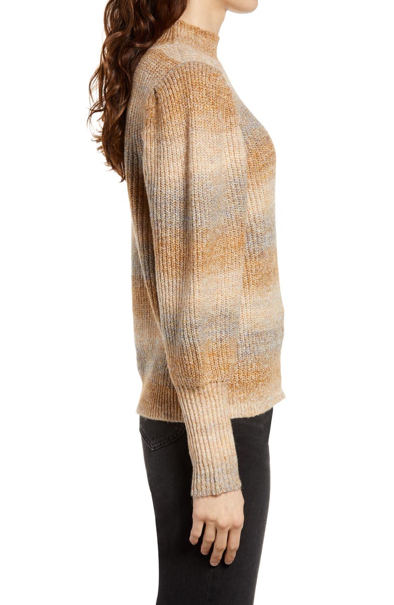 Leith Stripe Space Dye Sweater, Alternate, color,