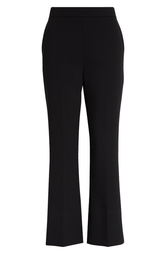 Shop Max Mara Parata Ankle Trousers In Black