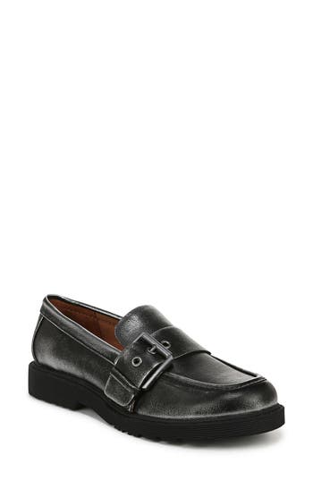Zodiac Renee Loafer In Black/silver