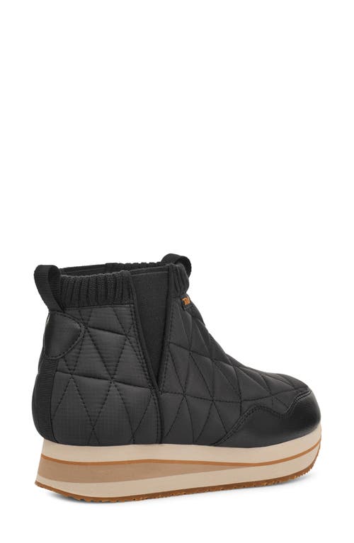 Shop Teva Reember Mid Platform Bootie In Black