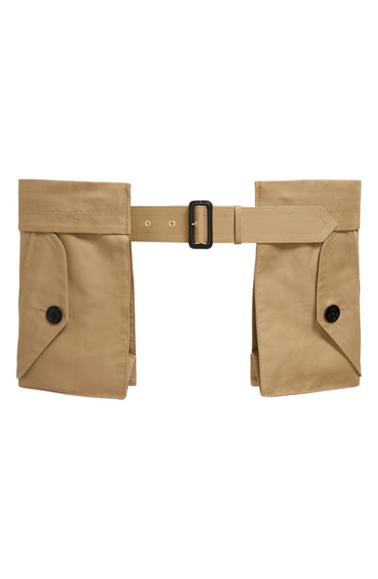 sacai】Cotton Gabardine Pocket Belt 2023-