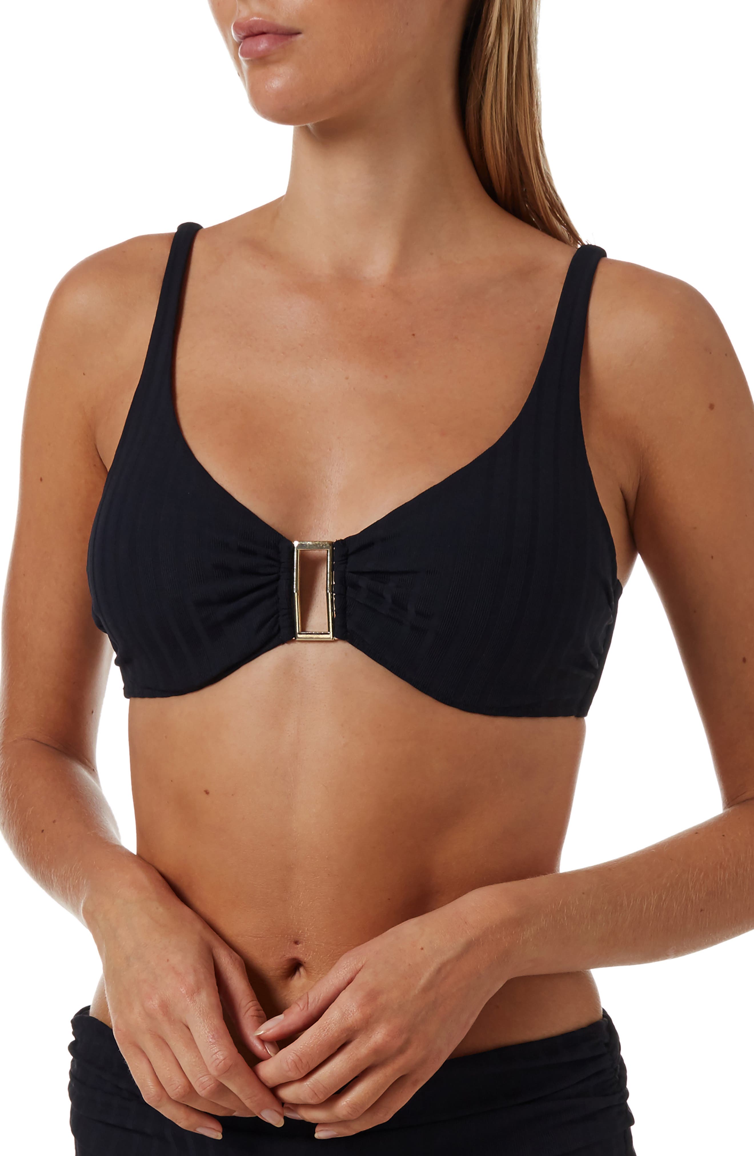 Melissa Womens Bel Air Underwire Swim Bikini Top Size 10 11577 | eBay