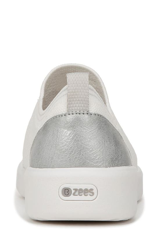 Shop Bzees Marc On Moc Toe Slip-on Shoe In White