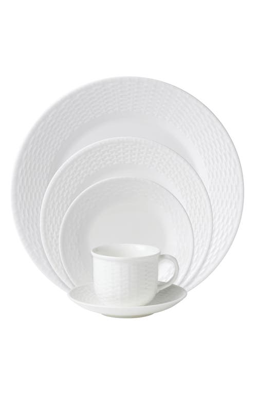 Wedgwood Nantucket Basket 5-Piece Bone China Place Setting in White at Nordstrom