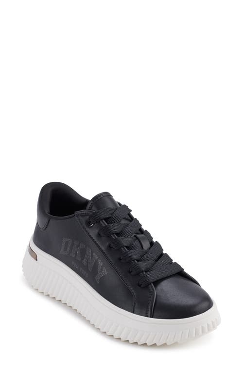 Dkny Larissa Platform Sneaker In Black