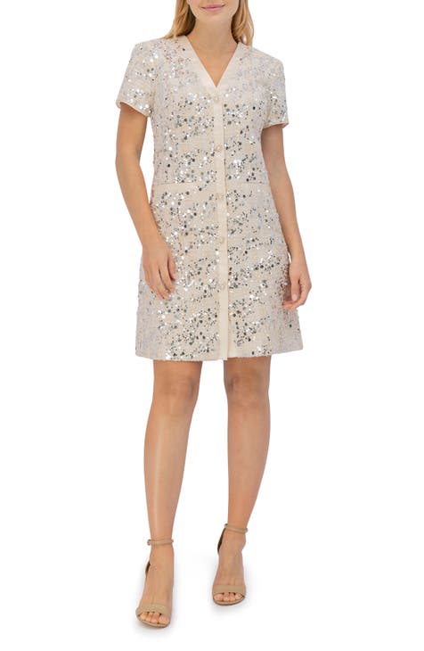 Eliza j white lace dress hotsell