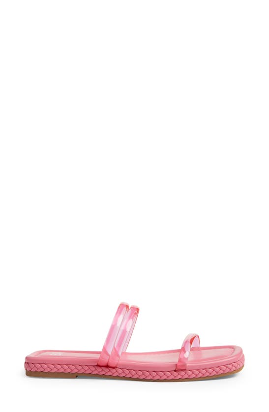 Shop Bp. Viola Braided Slide Sandal In Pink Punch