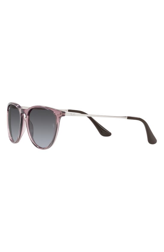 Ray Ban 50mm Junior Erika Phantos In Transparent Violet