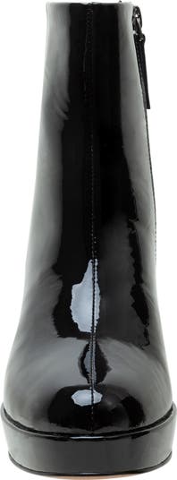 Winslow leather and top logo ankle boot