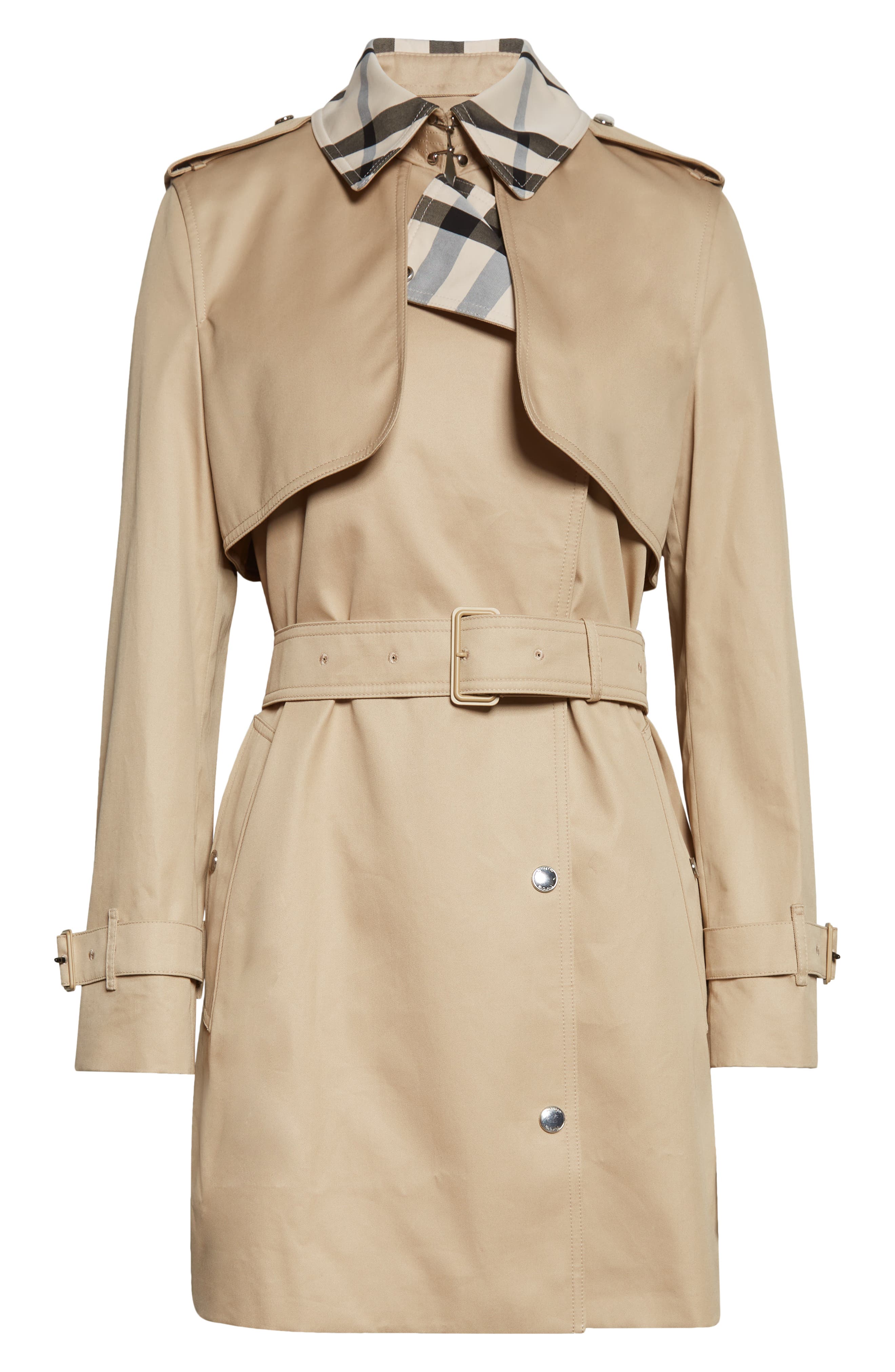 burberry trench long