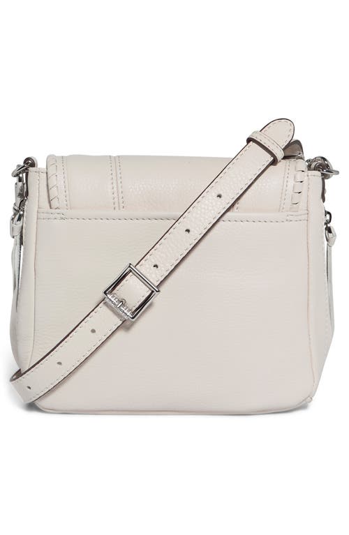 Shop Aimee Kestenberg Mini All For Love Convertible Leather Crossbody Bag In Chalk