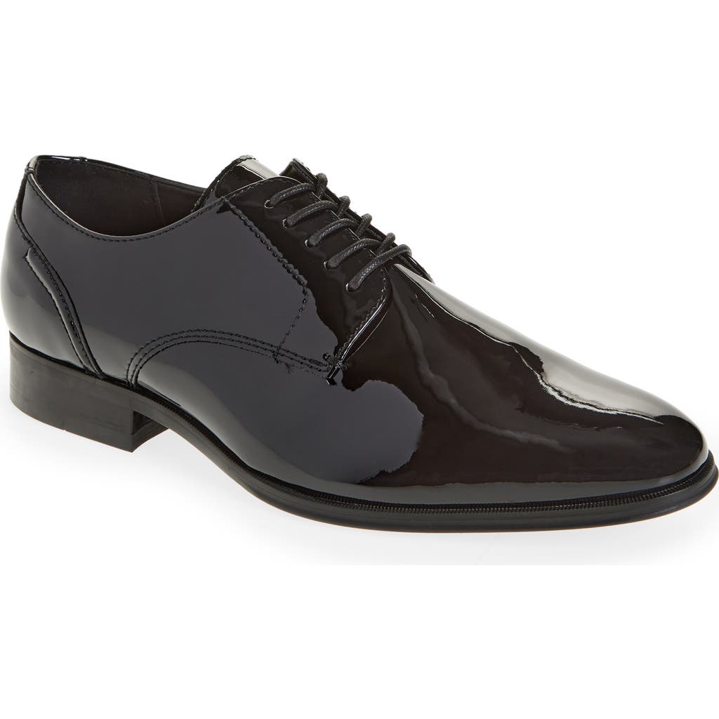 Abound Cameron Plain Toe Derby In Black Patent