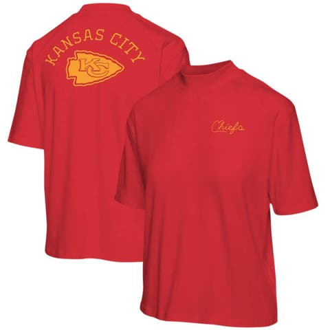 Junk Food Houston Rockets Throwback Tie-Dye Long Sleeve T-Shirt Red
