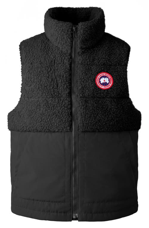 Shop Canada Goose Kids' Elora Water Repellent 650-fill-power Down Vest In Black - Noir