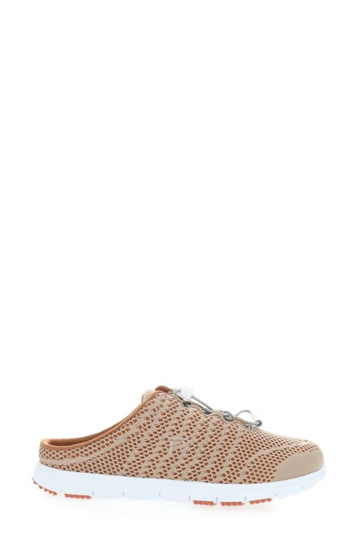 Propét Travelwalker Slip-on Sneaker In Taupe/sienna