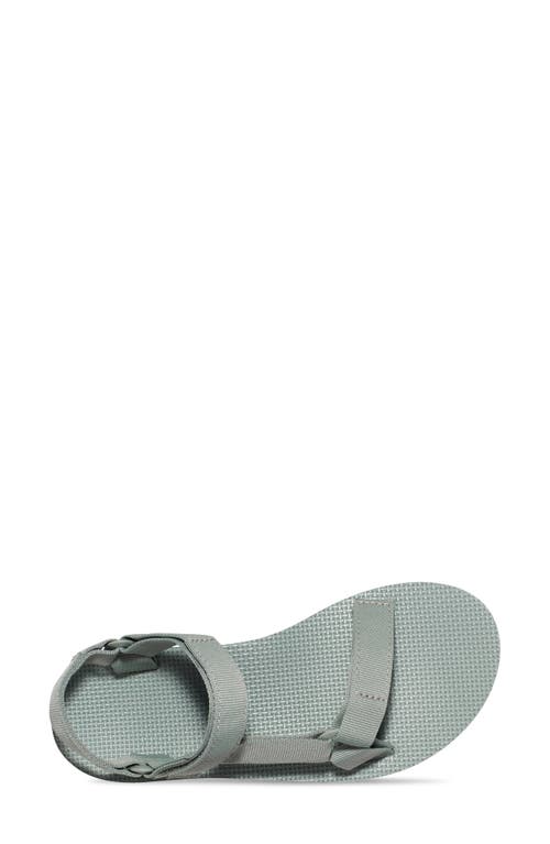 Teva Midform Universal Pearl Blue Sandals In Wrought Iron/pearl Blue