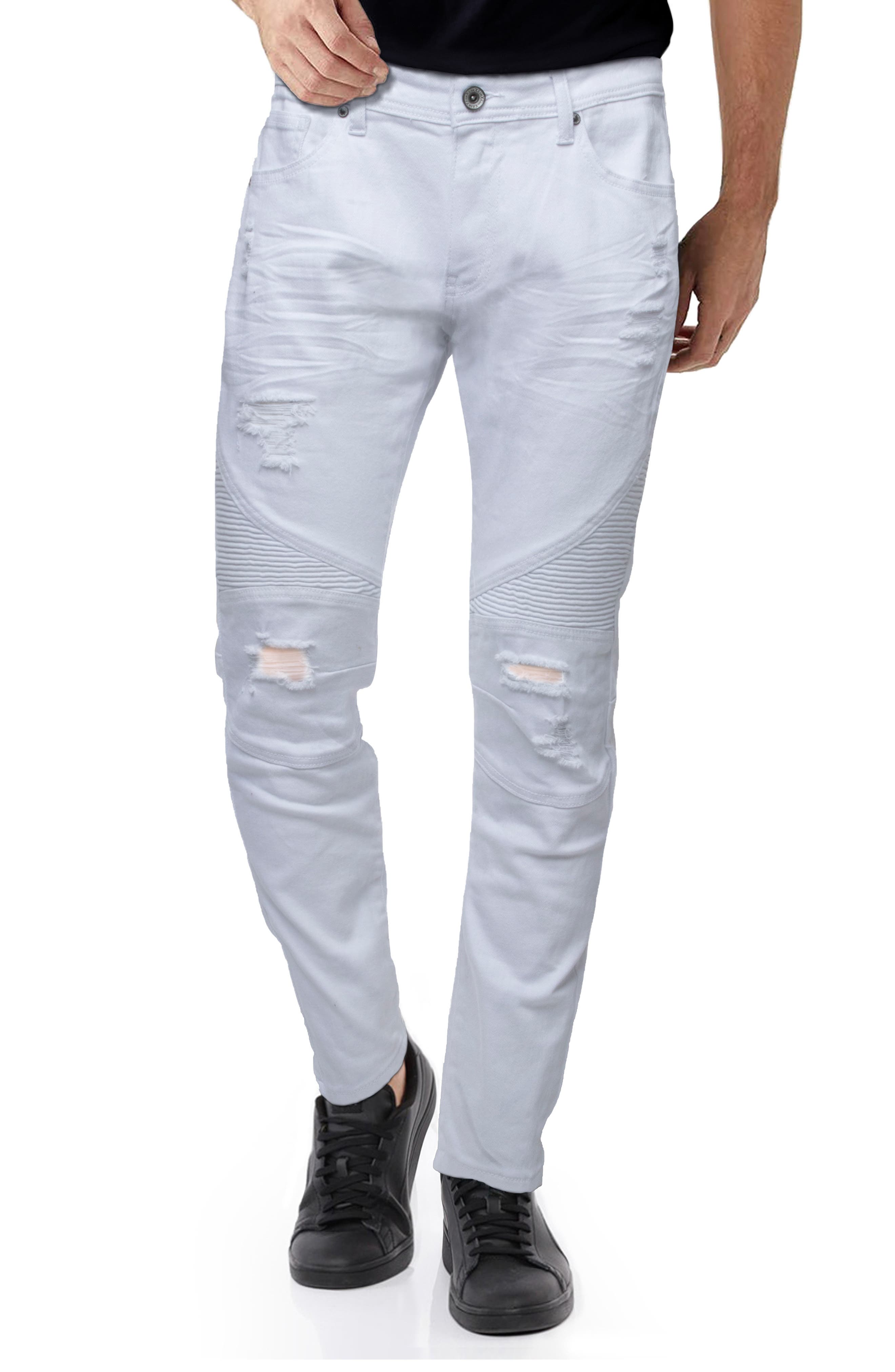 nordstrom mens white jeans