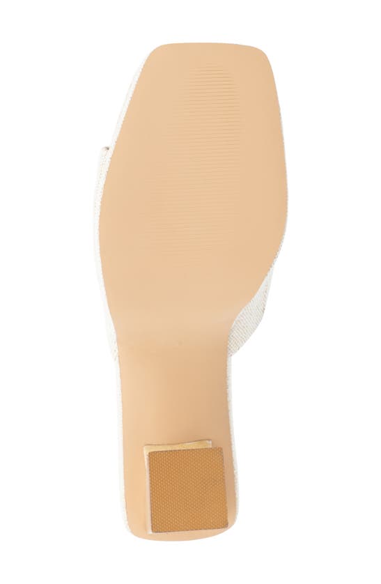 Fashion To Figure Women's Teresa Wide Width Heels Mule In Gold
