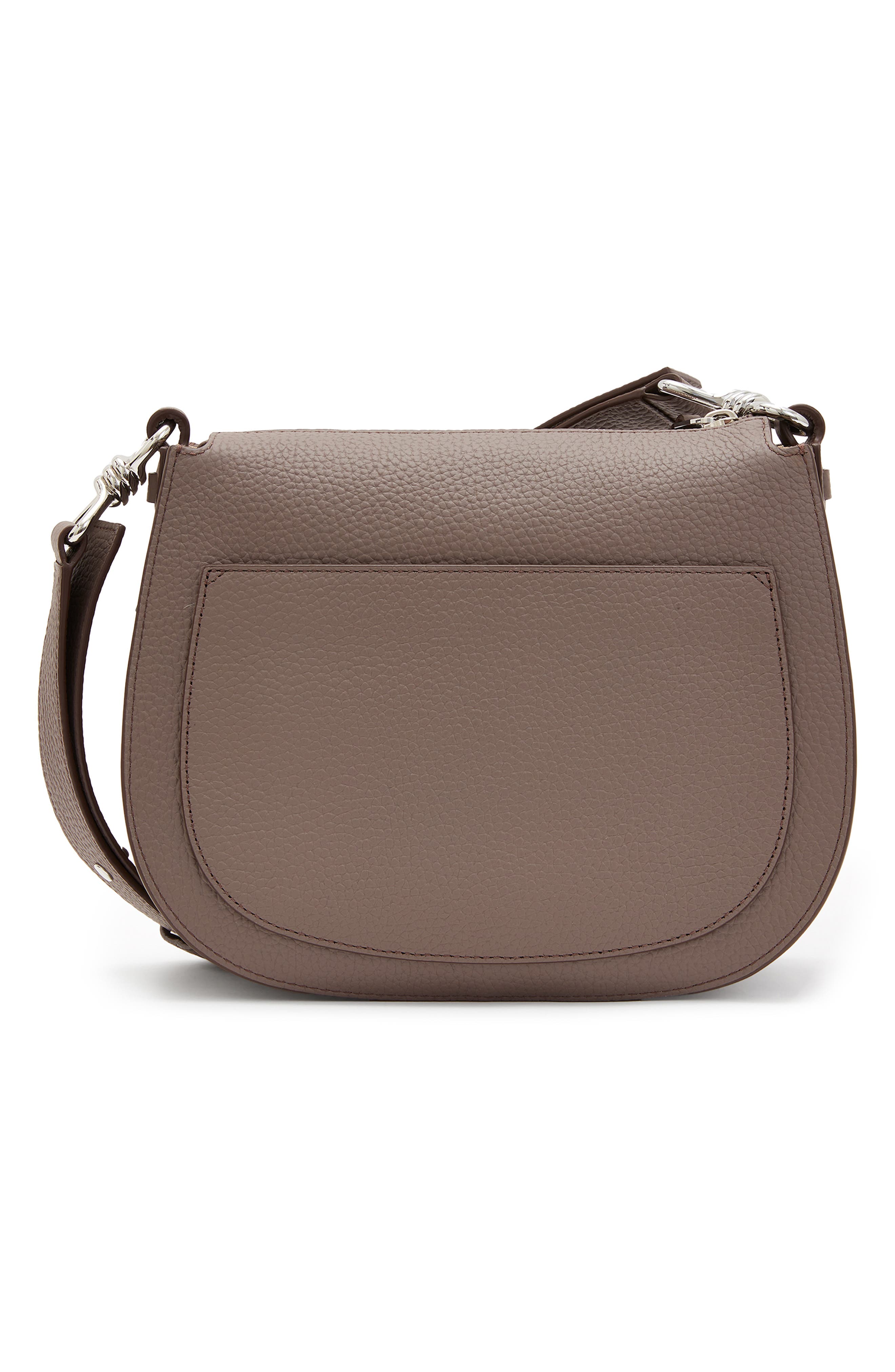 AllSaints Captain Leather Crossbody Bag Nordstrom