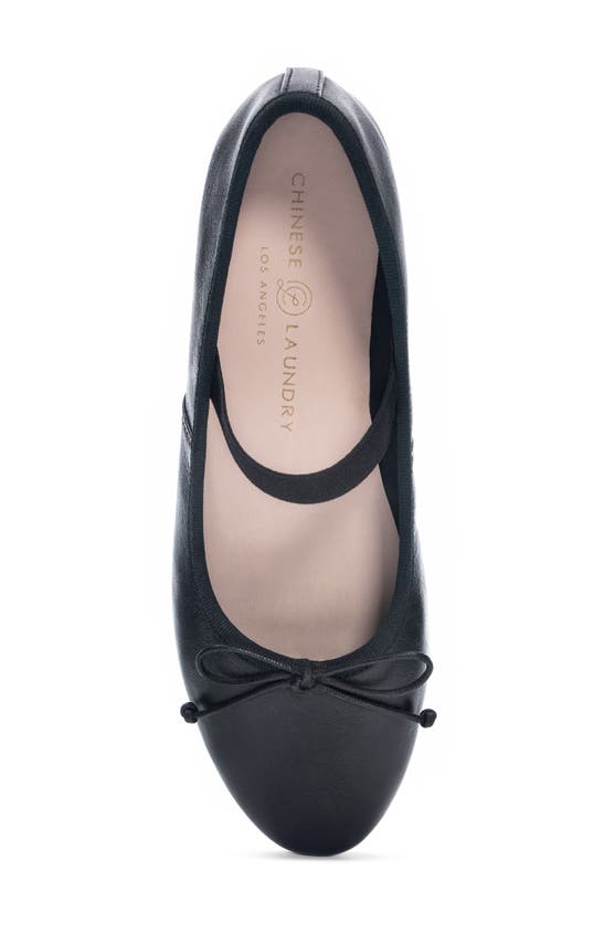 Chinese Laundry Audrey Elastic Strap Ballet Flats Women In Black