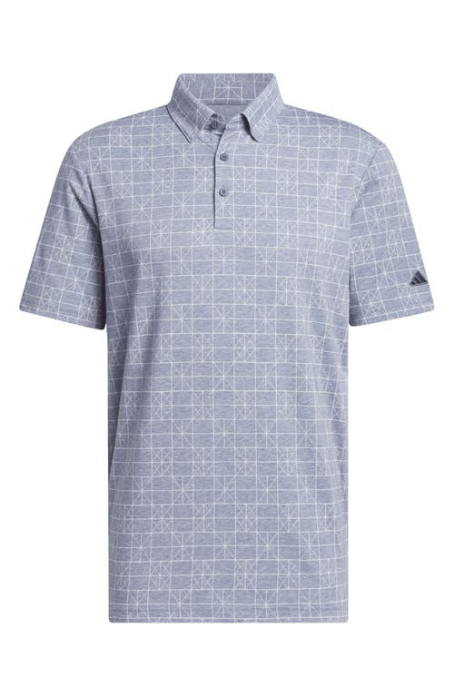 Go-To Print Performance Golf Polo in Preloved Ink