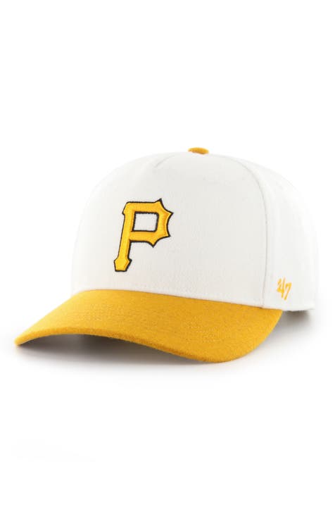 Pittsburgh Pirates 47 Brand Cooperstown Franchise Hat - Yellow/Black