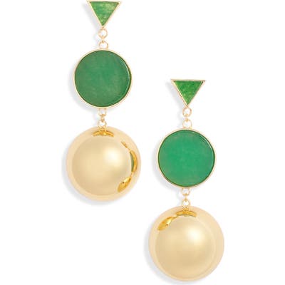 Kate Spade New York Modern Icon Double Drop Earrings