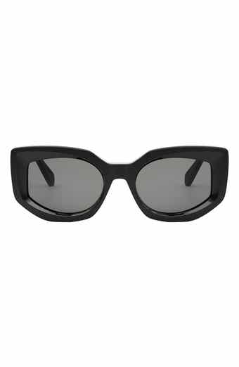 CELINE Triomphe 52mm Oval Sunglasses Nordstrom