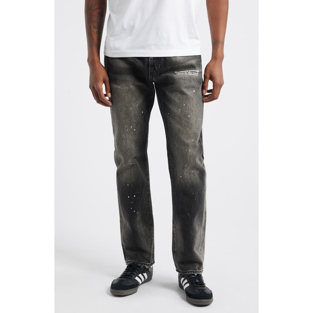 Billionaire Boys Club Dark Rider Straight Leg Jeans in Evo-Black