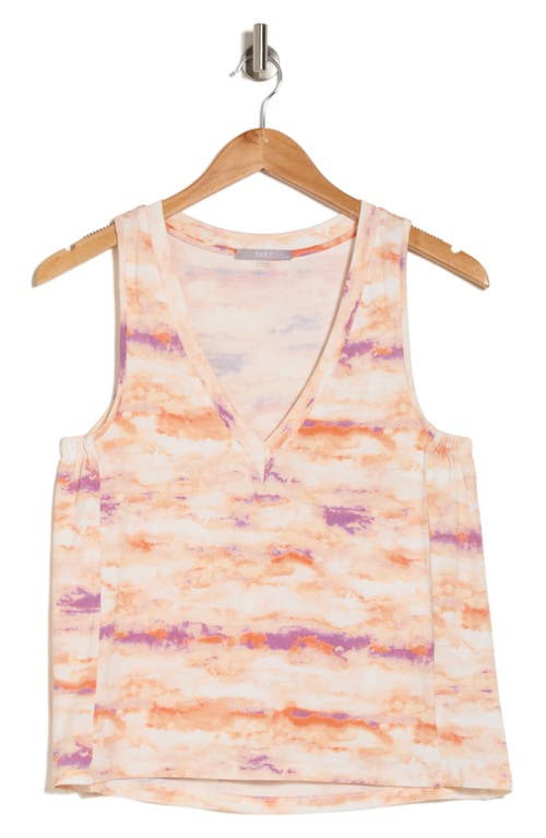 Tart Onida Print Tank In Nuage Rose